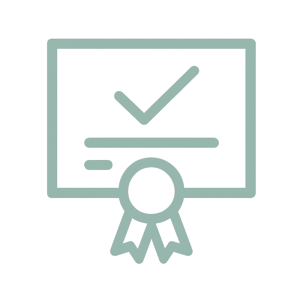 Certificate icon